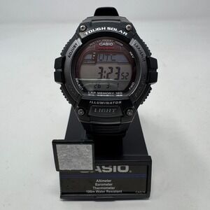 Casio W-S220 Tough Solar Mod 3271 New Battery 46MM 8.5" Digital Mens Watch (11B)